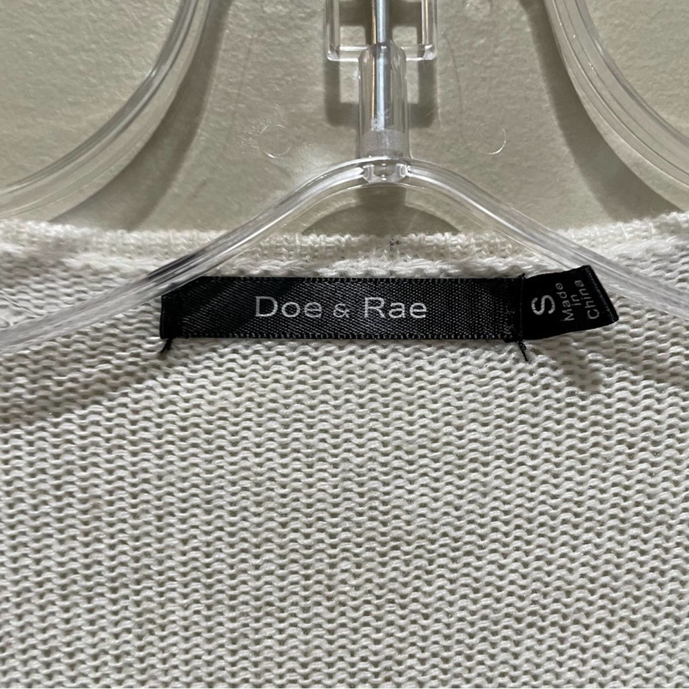 Doe & Rae Colorblock Longline Cardigan Size Small - Picture 8 of 9